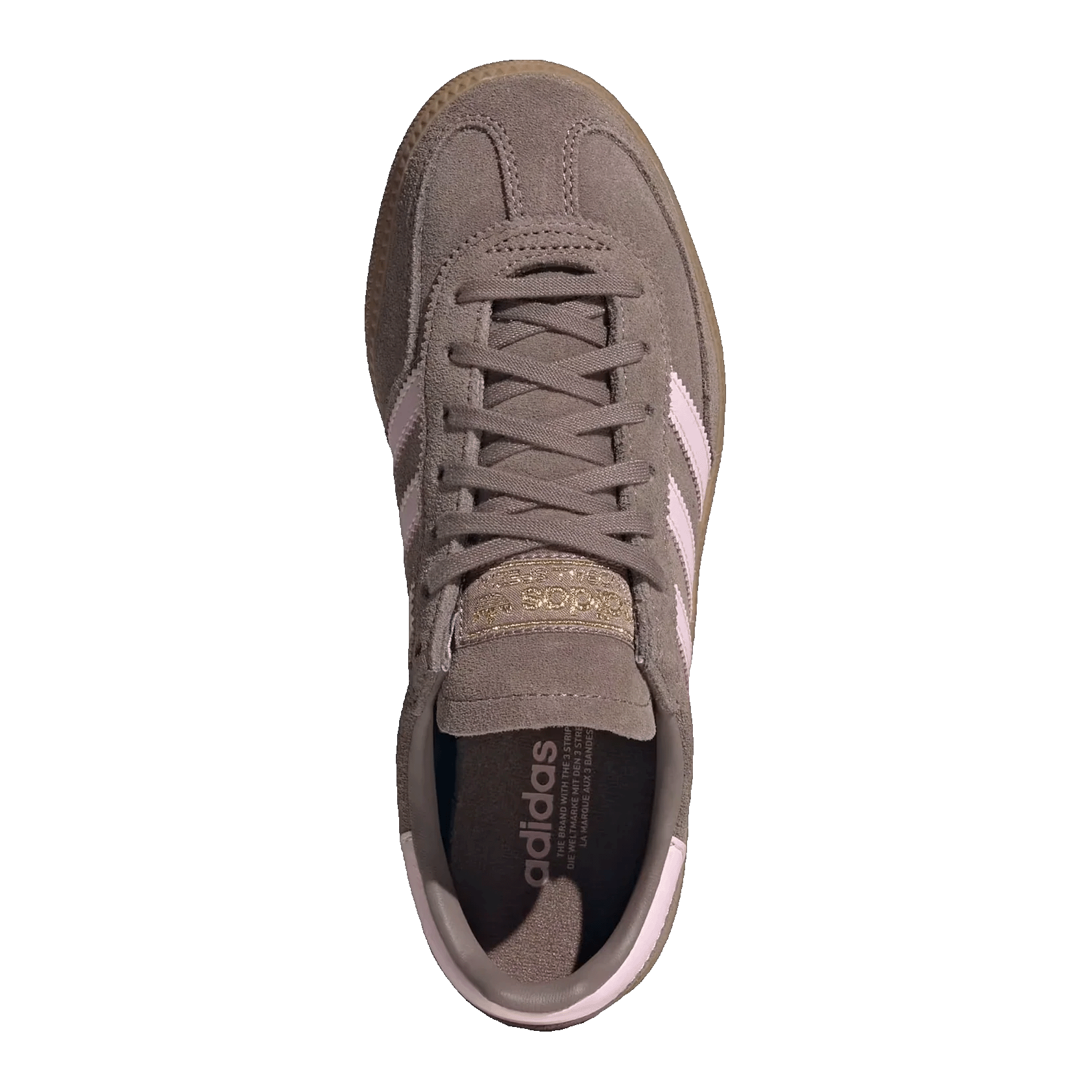 adidas Handball Spezial Trace Brown Clear Pink (GS) Oben HQ5039