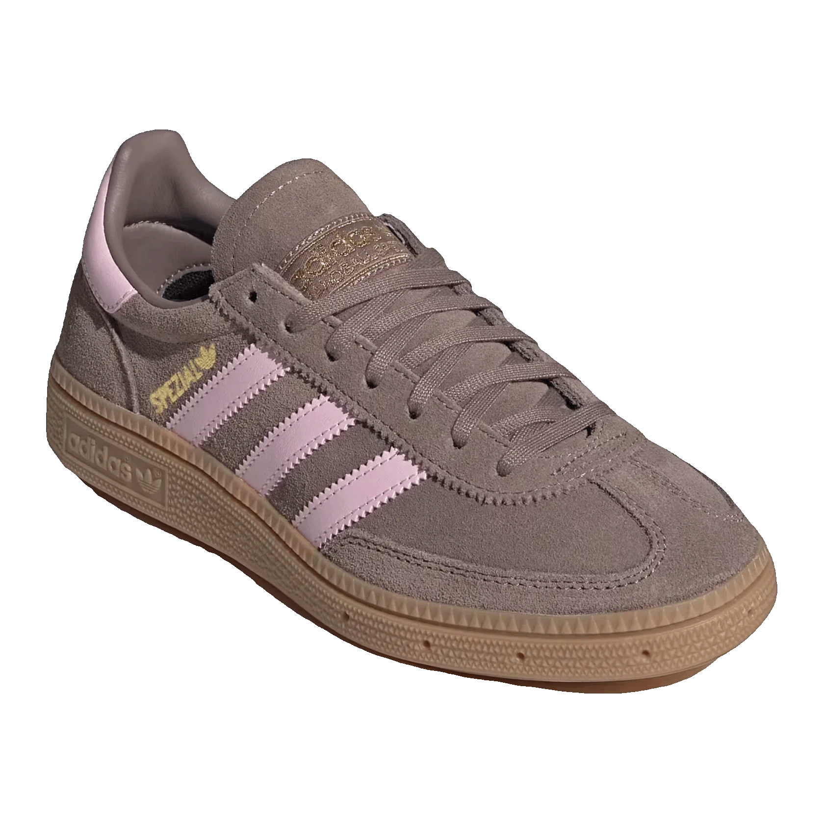 adidas Handball Spezial Trace Brown Clear Pink (GS) Side HQ5039