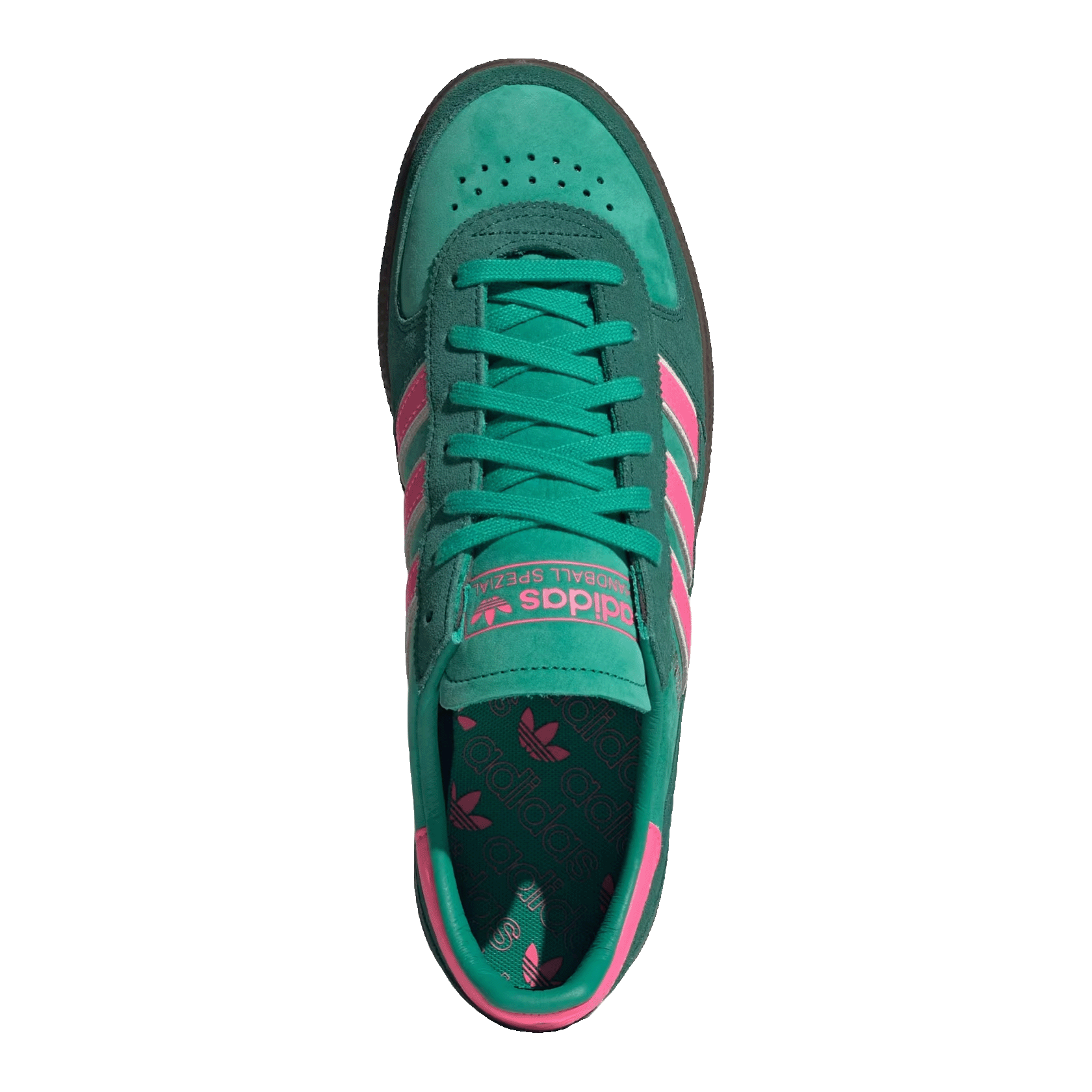 adidas Handball Spezial Weltmeister Court Green Lucid Pink Oben