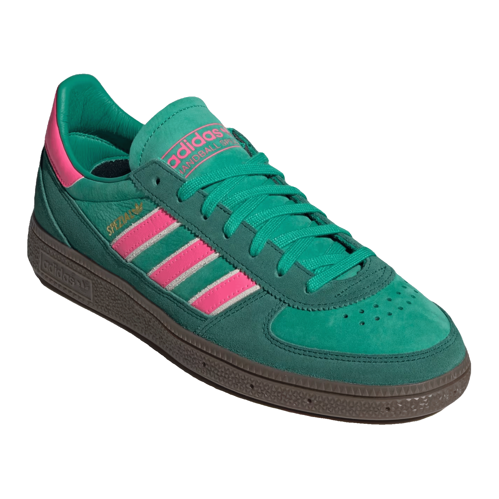 adidas Handball Spezial Weltmeister Court Green Lucid Pink Side