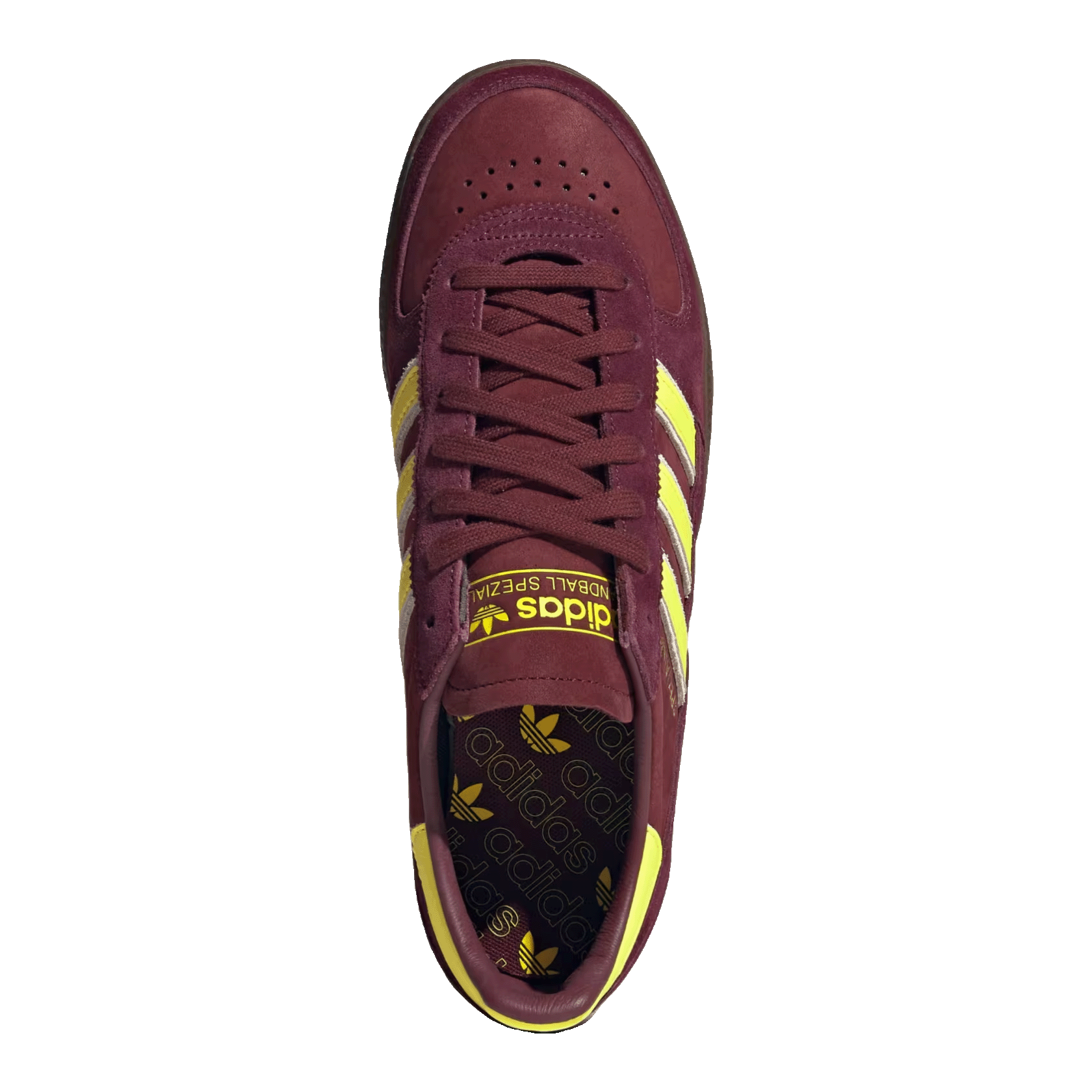 adidas Handball Spezial Weltmeister Shadow Red Solar Yellow Oben