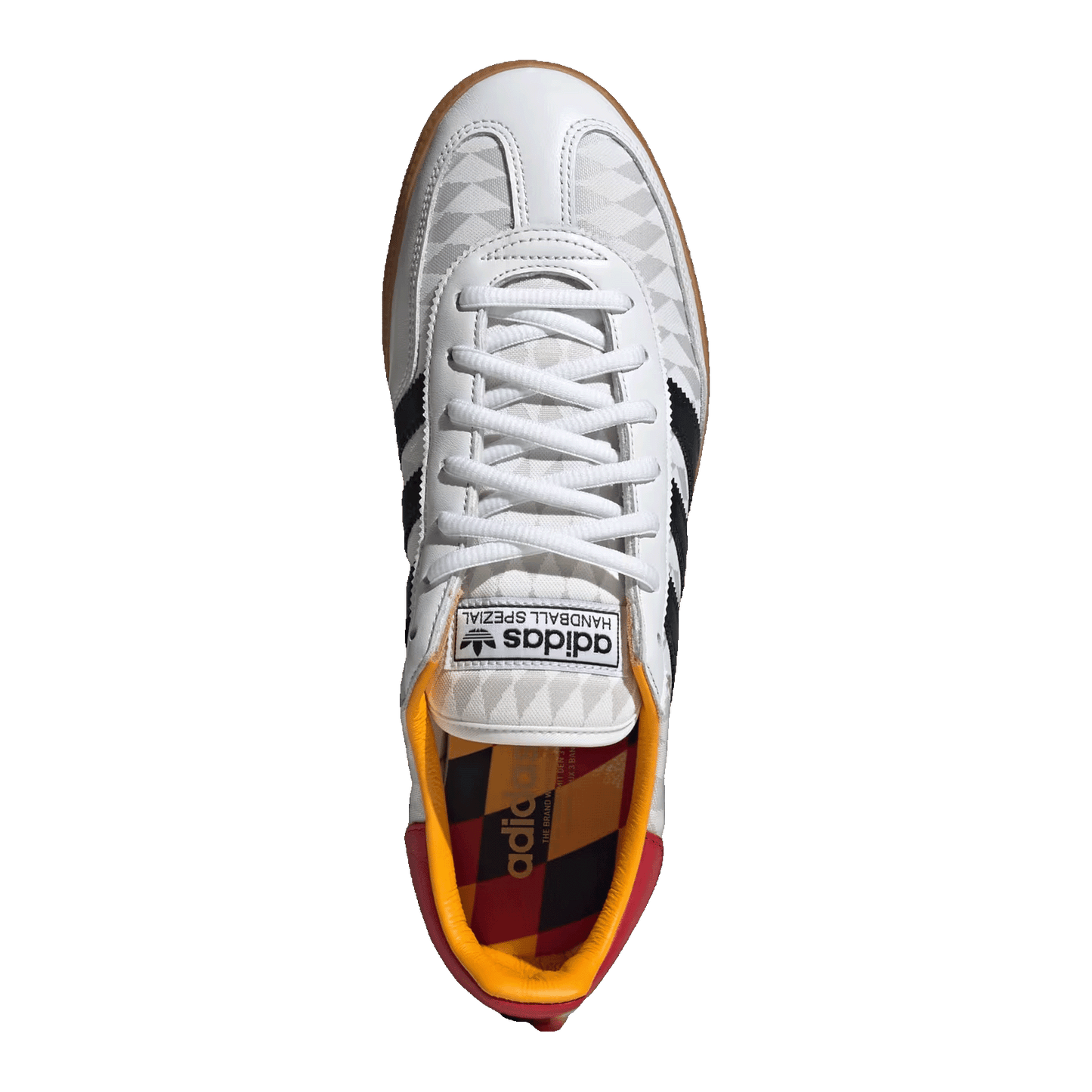 adidas Handball Spezial White Black Bold Red Oben KI6052