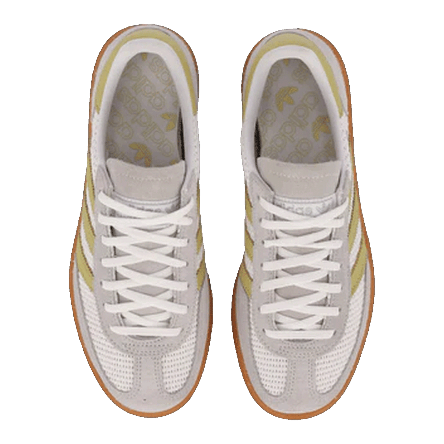 adidas Handball Spezial White Powder Yellow (W) Oben JI2657