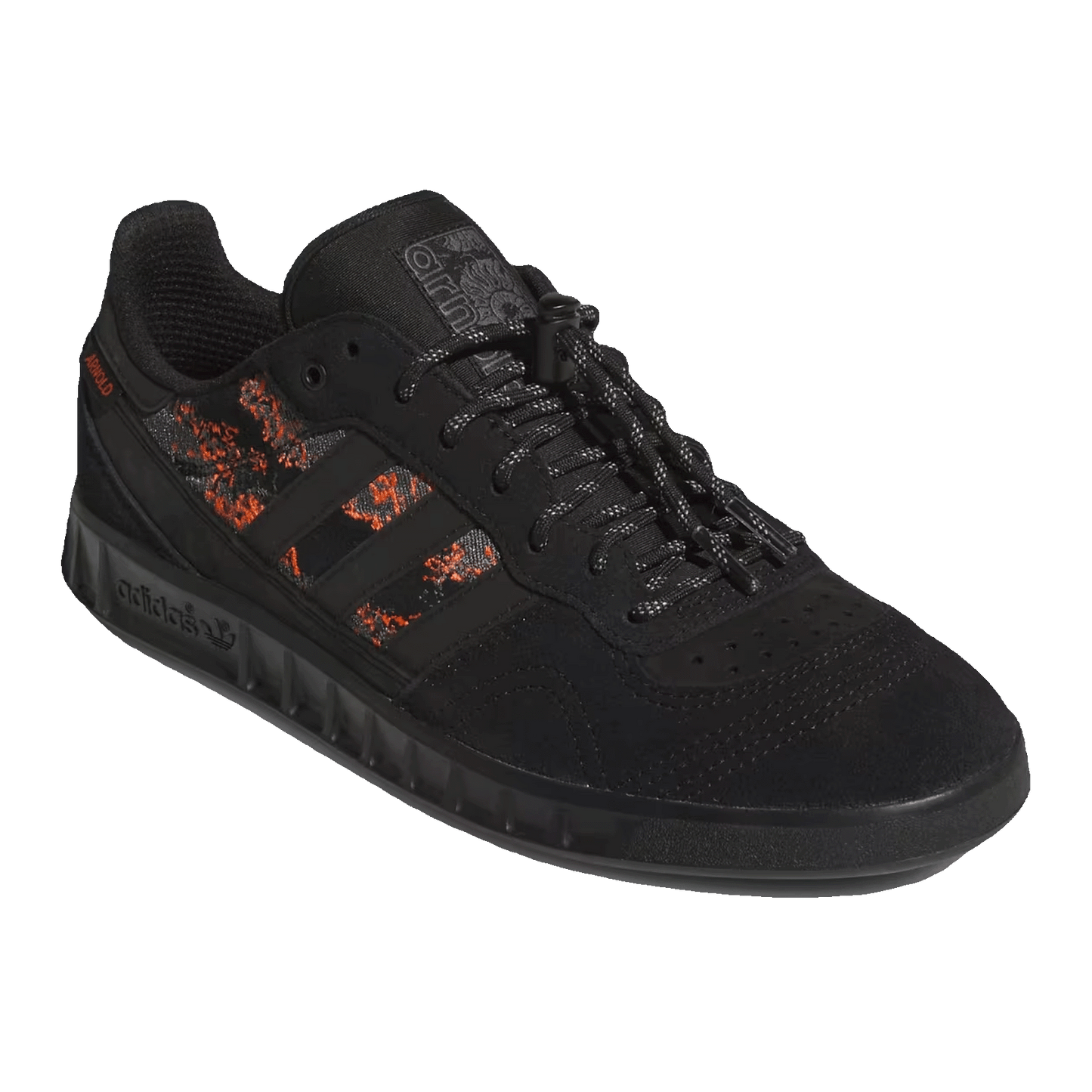 adidas Handball Top Mike Arnold Black Semi Impact Orange Side JR7105