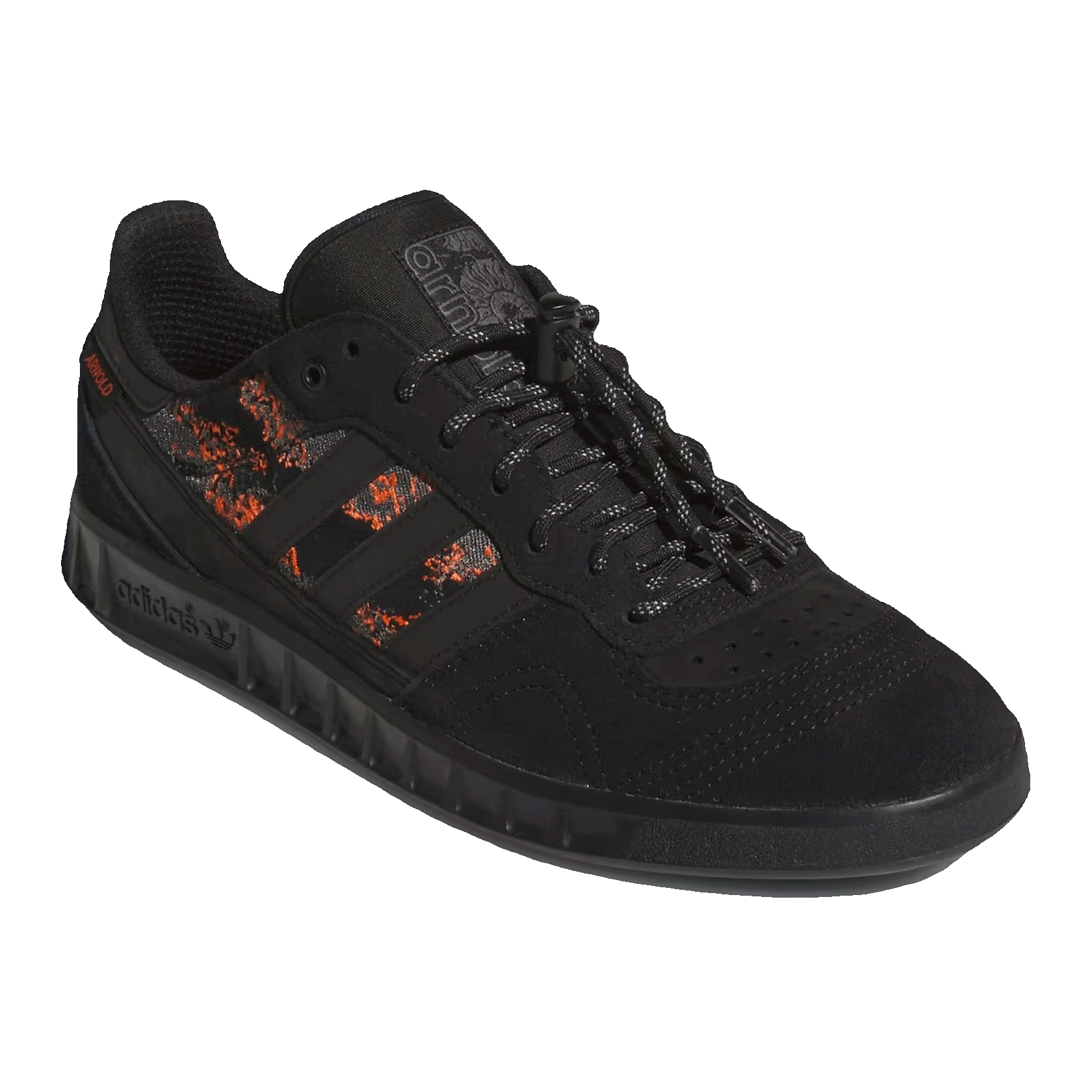 adidas Handball Top Mike Arnold Black Semi Impact Orange Side JR7105