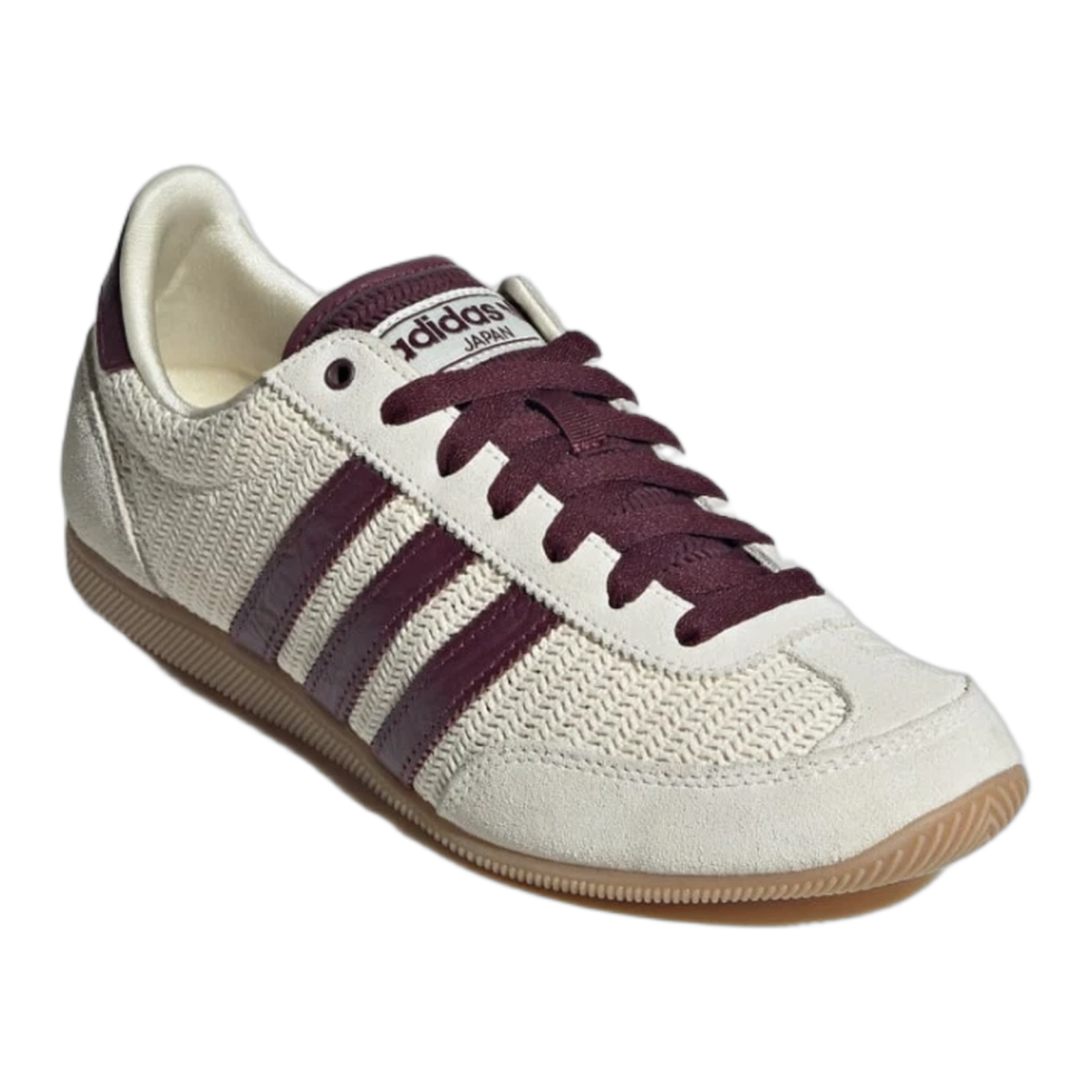 adidas Japan Cream White Maroon Gum (W) Side JR7161