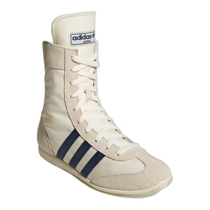 adidas Japan Mid Cream White Dark Blue (W) Side JR8123