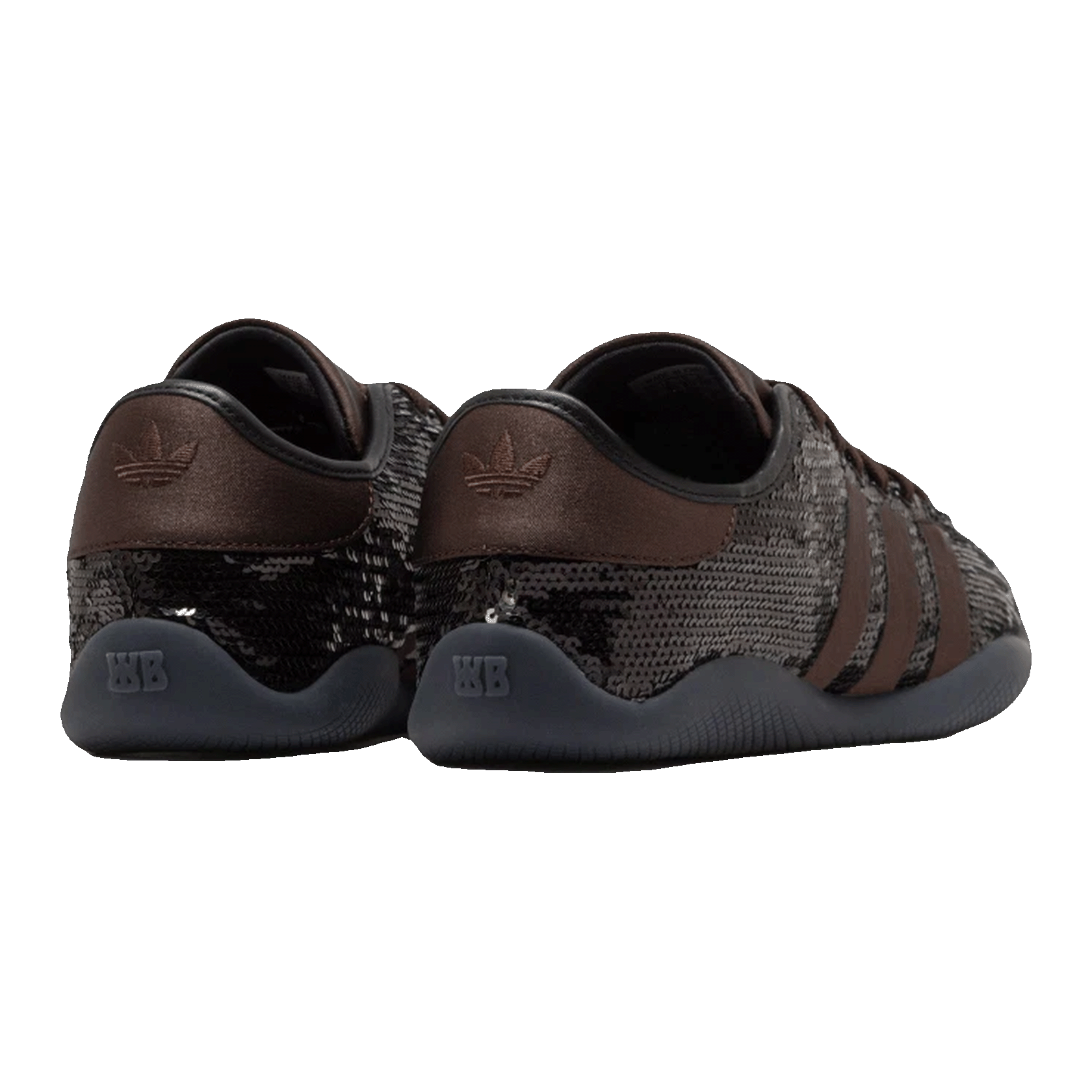 adidas Karintha Wales Bonner Black Dark Brown Sequin Back JR0259