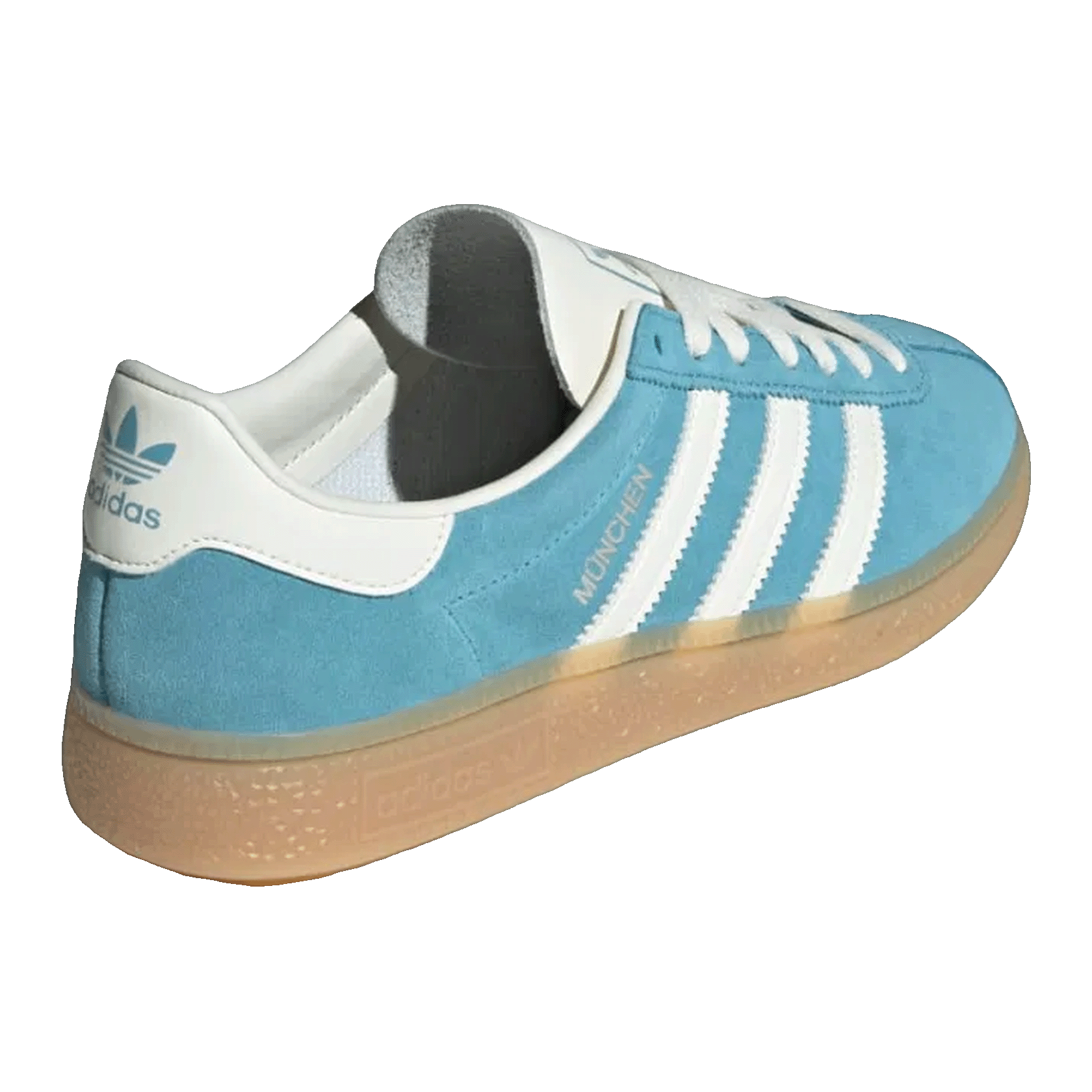adidas Muenchen Preloved Blue Off White Silver Metallic (W) Back