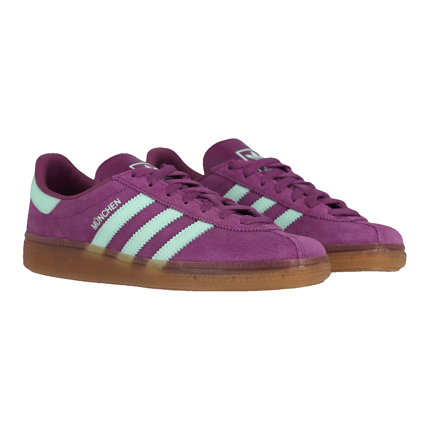 adidas Muenchen Rich Mauve Clear Mint (W) Side