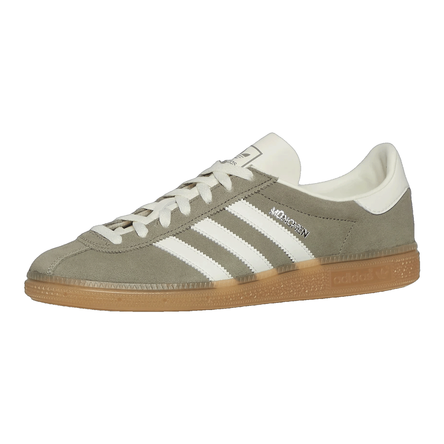 adidas Muenchen Silver Pebble Off White Gum (W) Side