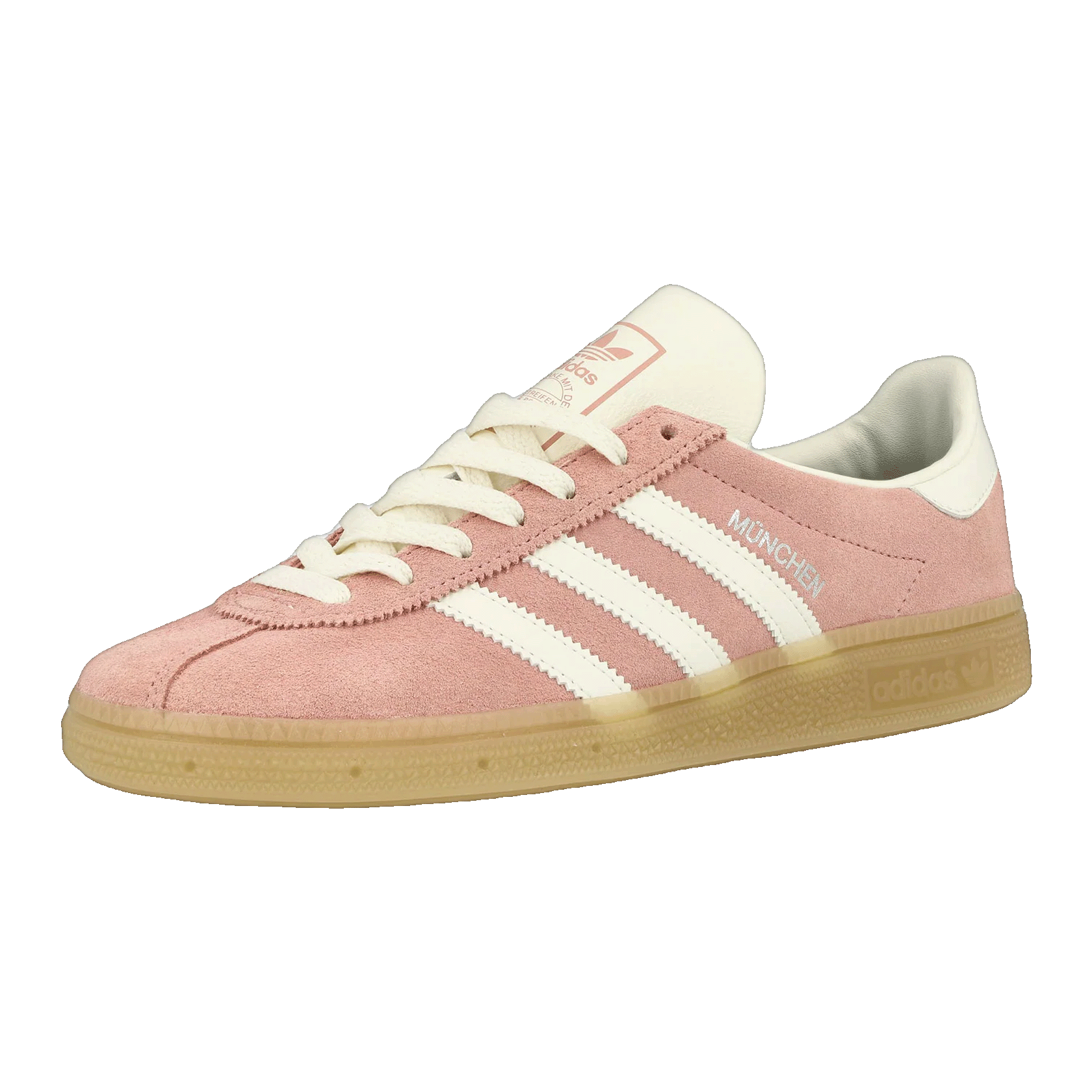 adidas Muenchen Wonder Mauve Off White Silver Metallic (W) Side