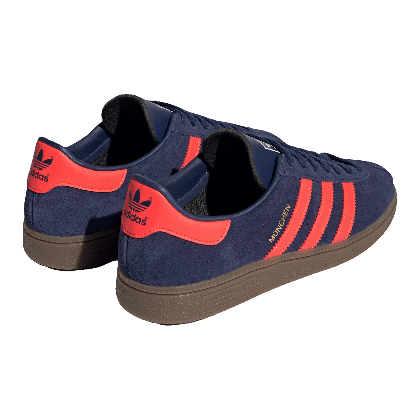 adidas Munchen Dark Blue Solar Red Back