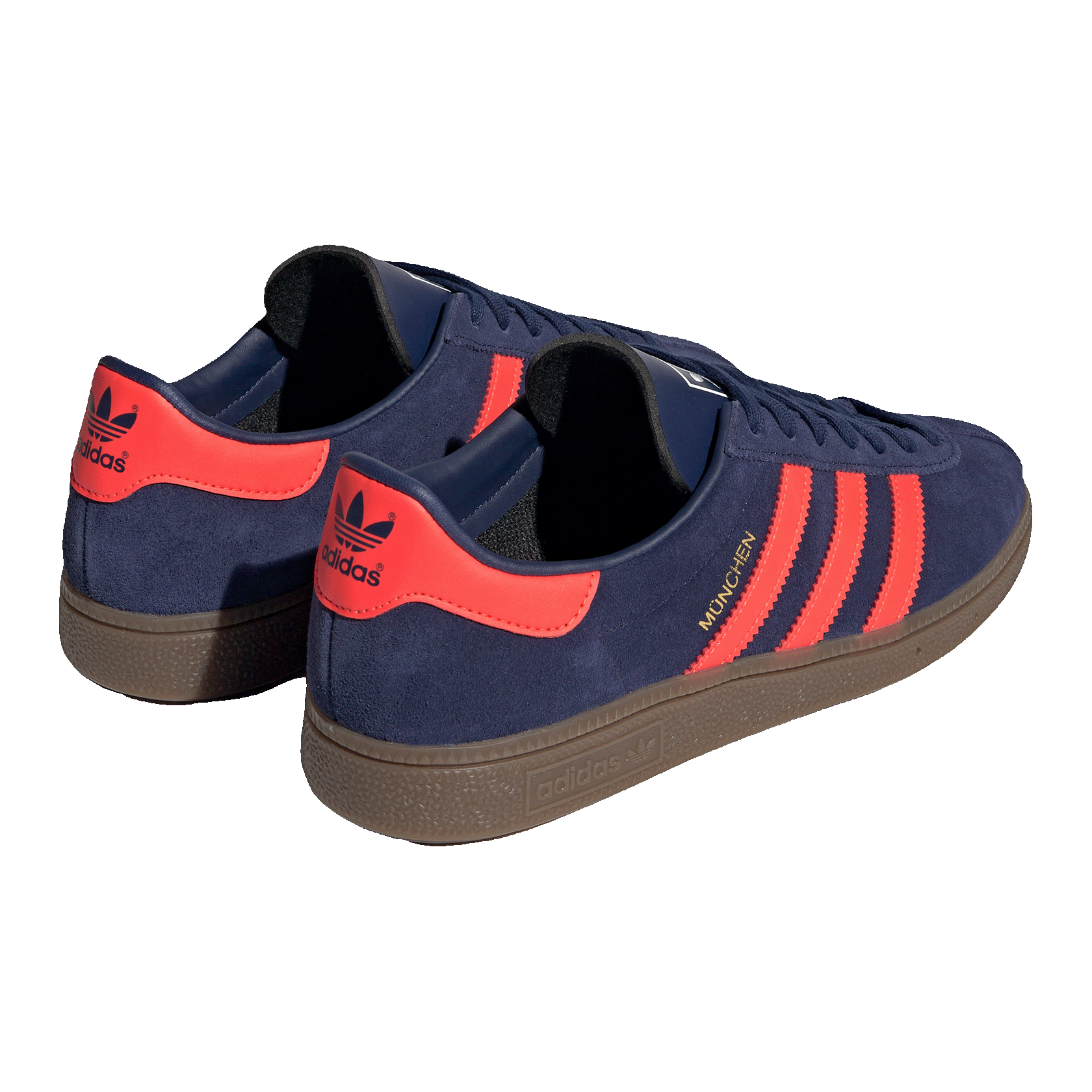 adidas Munchen Dark Blue Solar Red Back