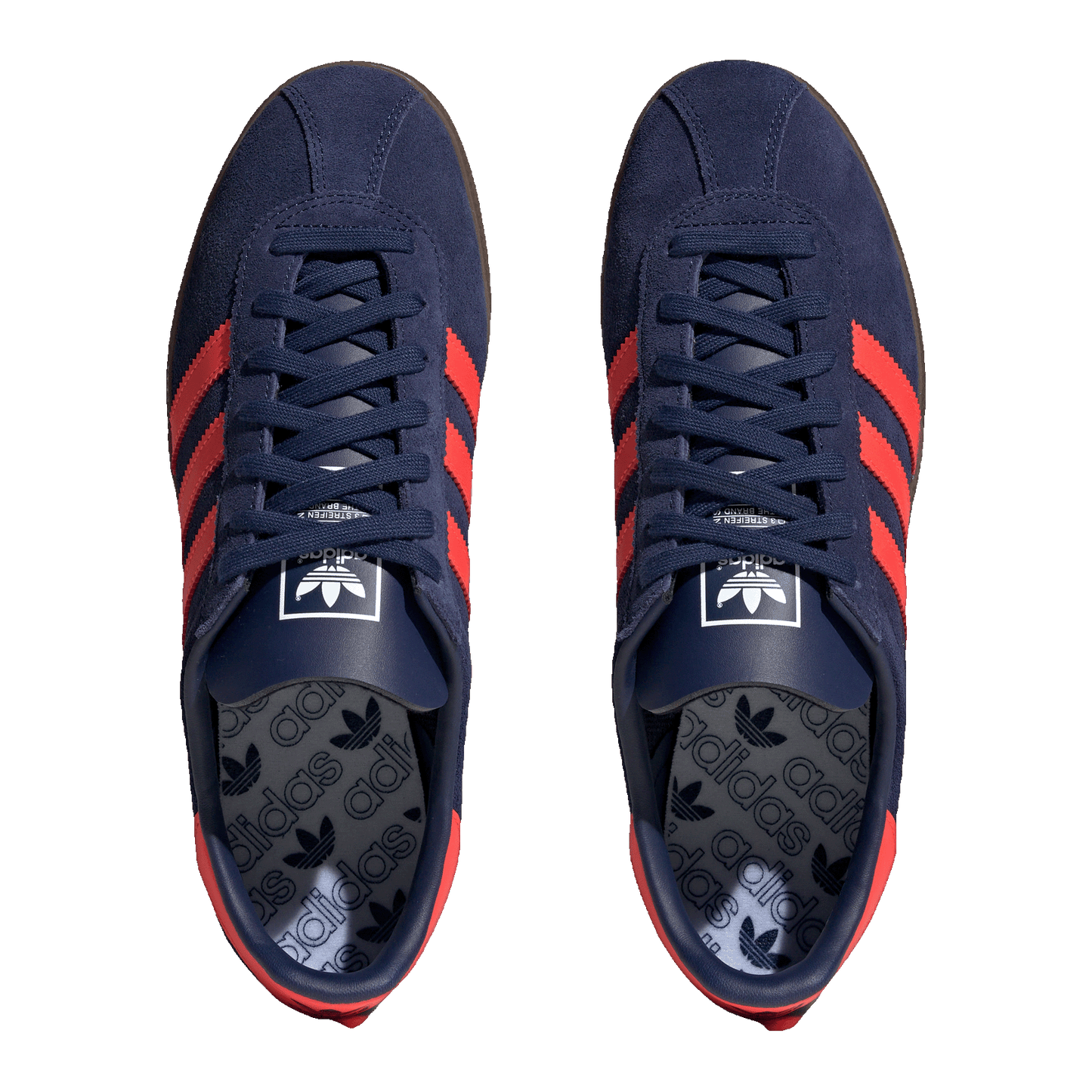 adidas Munchen Dark Blue Solar Red Oben