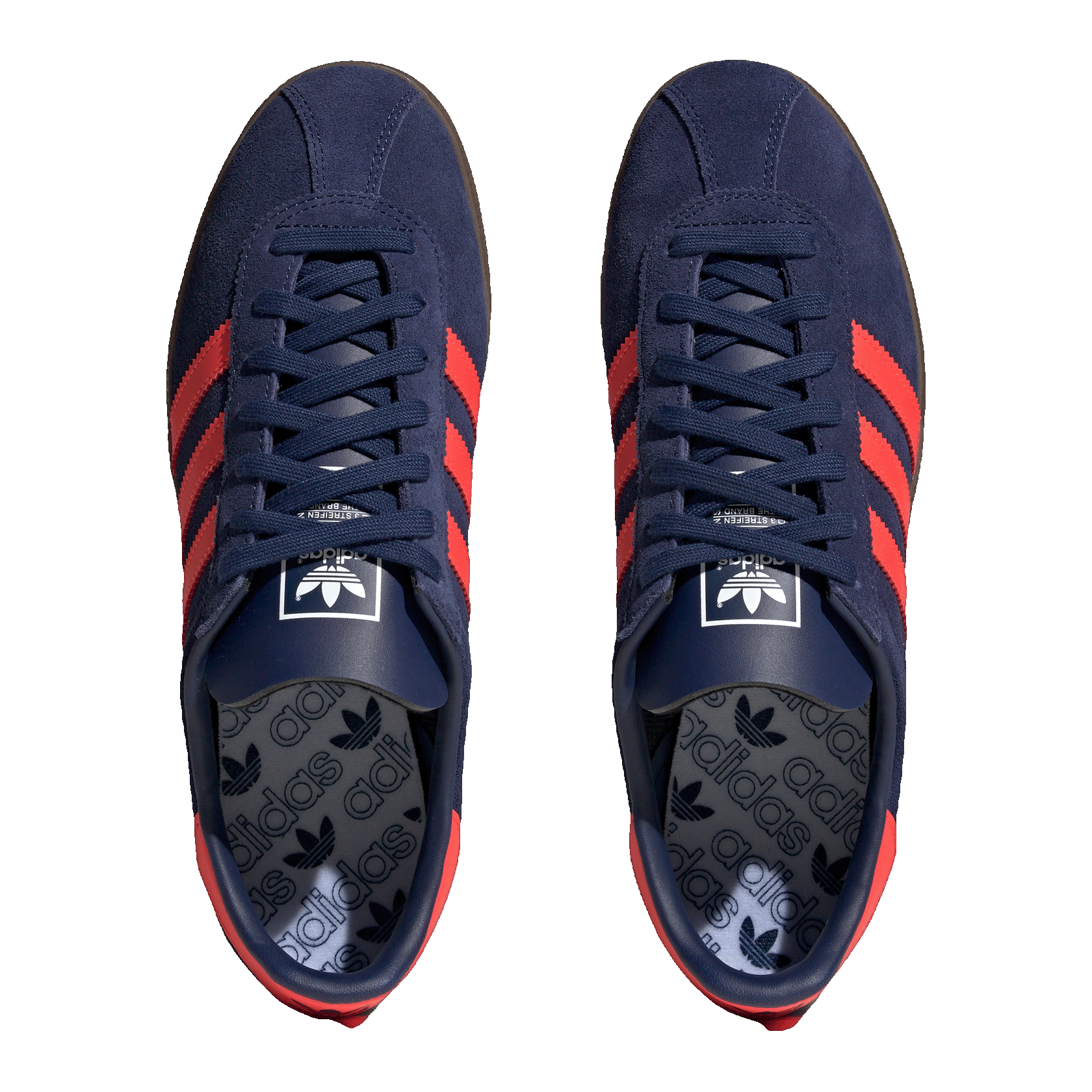 adidas Munchen Dark Blue Solar Red Oben