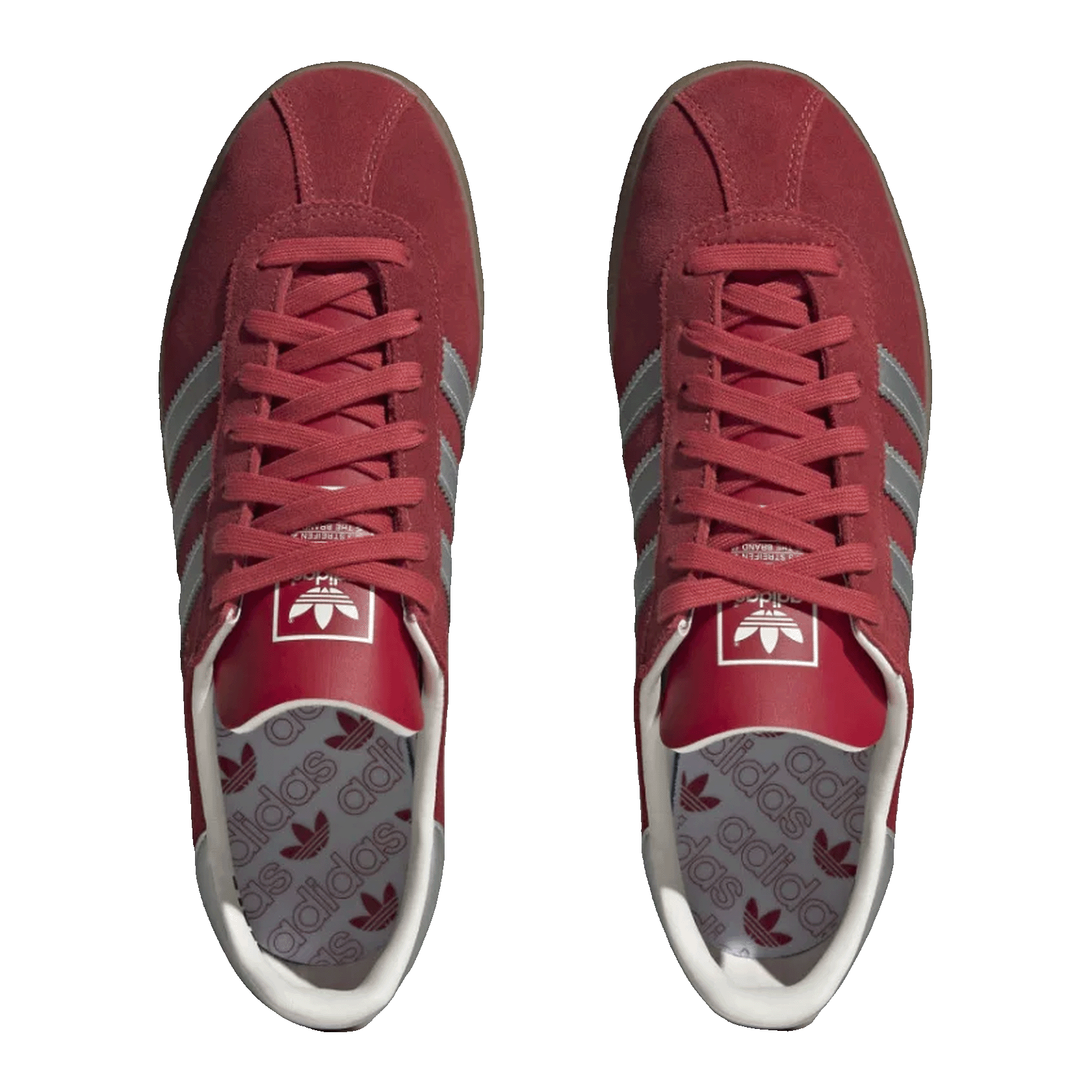 adidas Munchen Scarlet Matte Silver Gum Oben