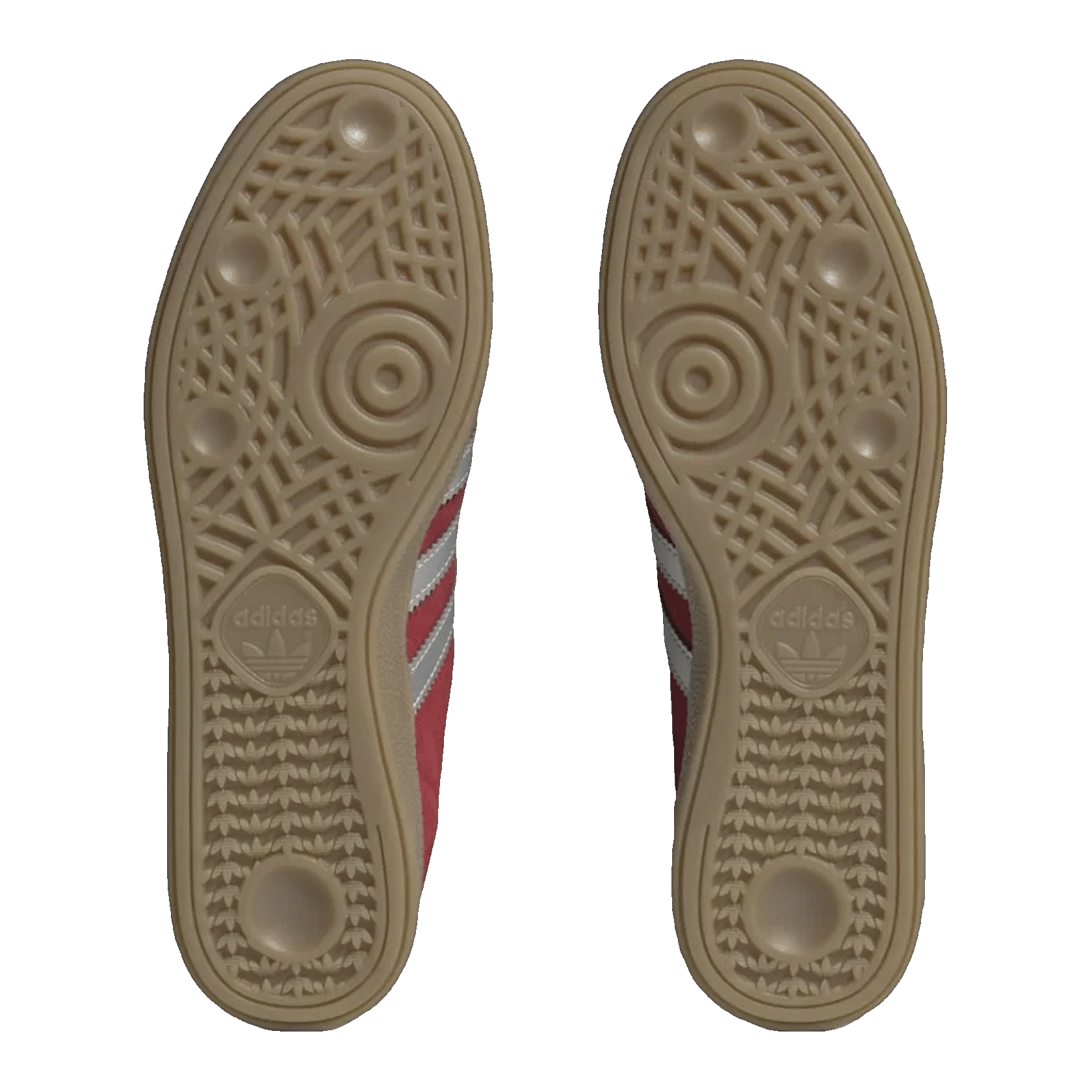 adidas Munchen Scarlet Matte Silver Gum Sohle