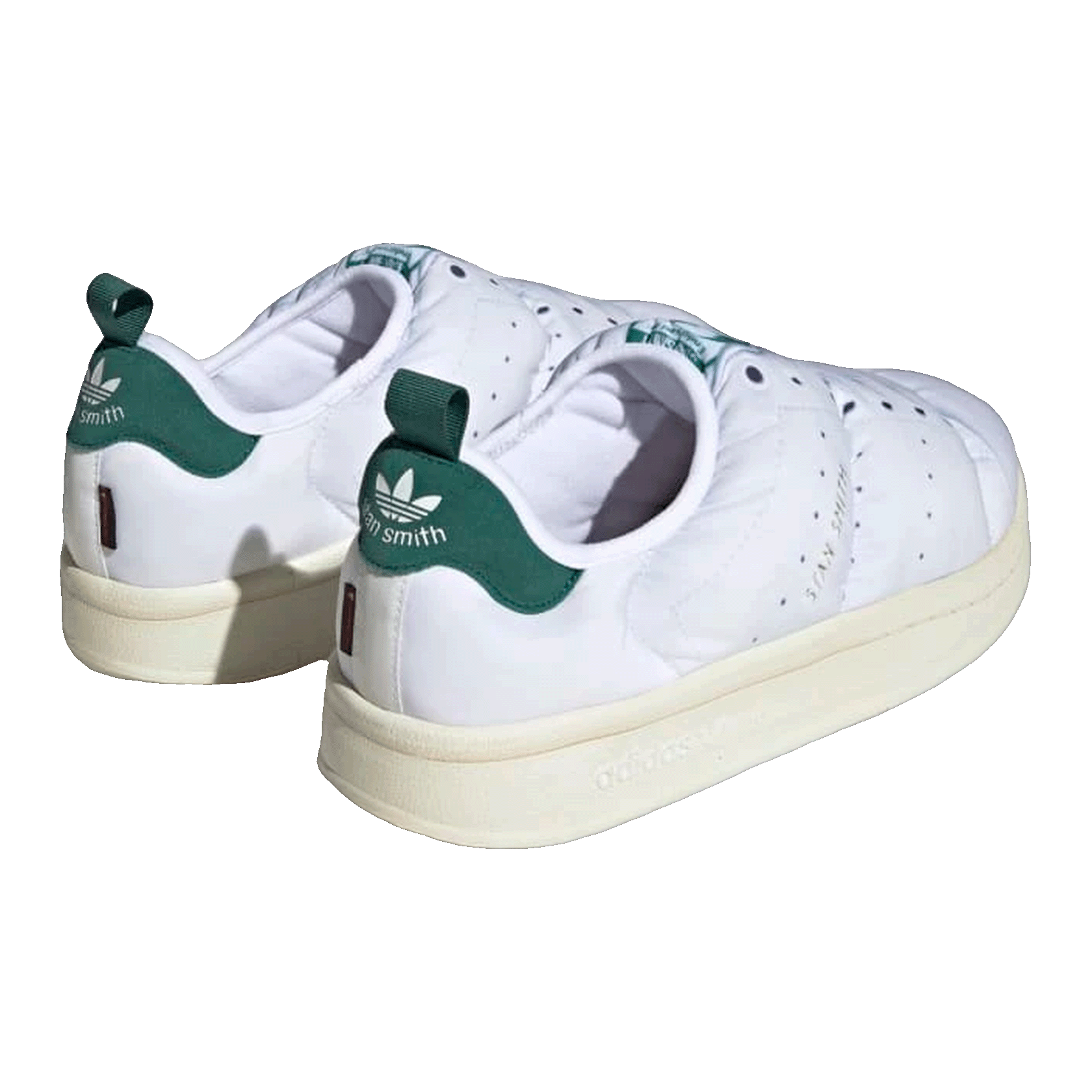 adidas Puffylette Stan Smith White Green Back
