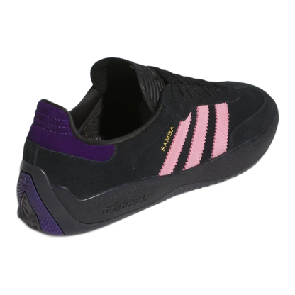 adidas Puig Samba Black Light Pink Purple Back KK3738