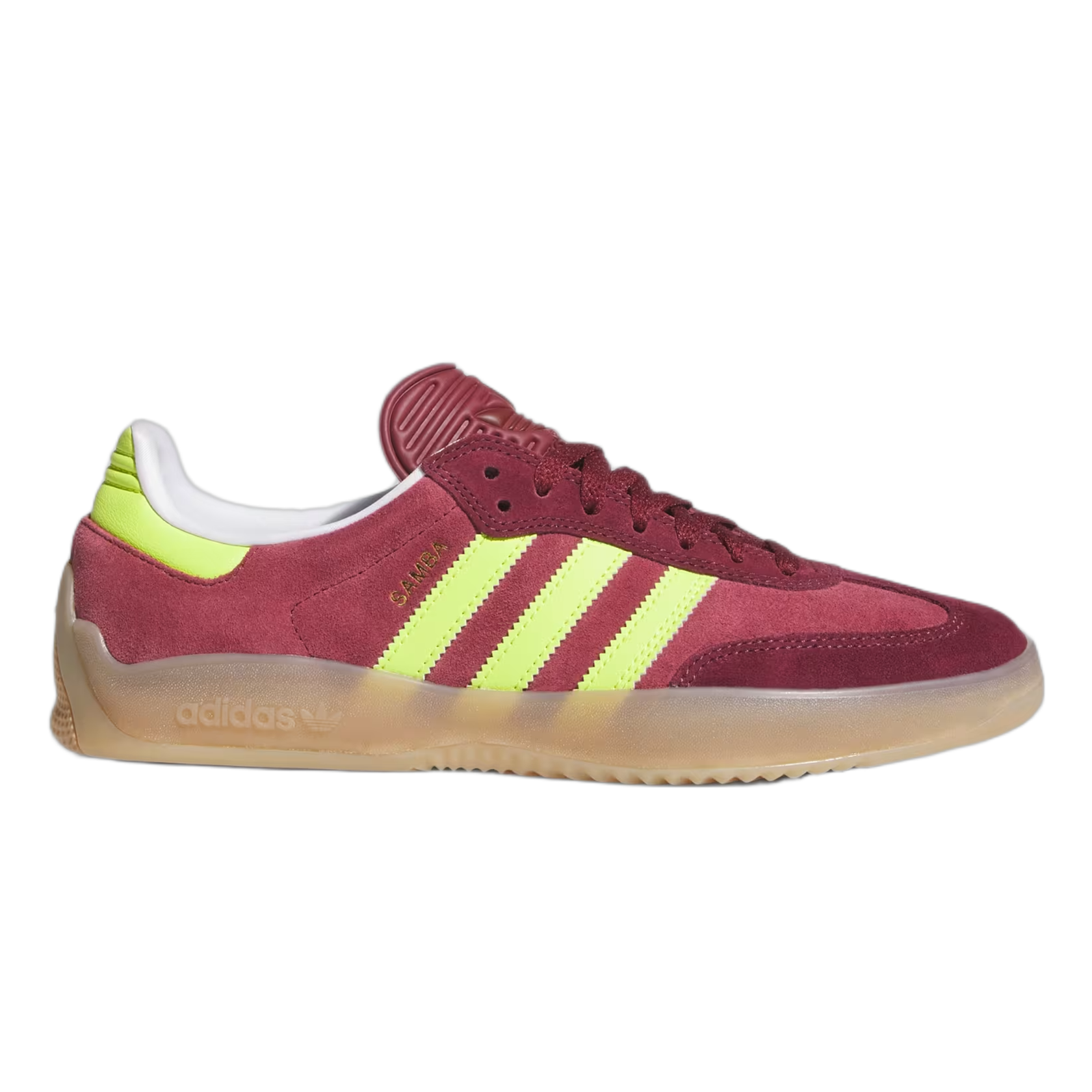 adidas Puig Samba Maroon Semi Solar Yellow KK3742