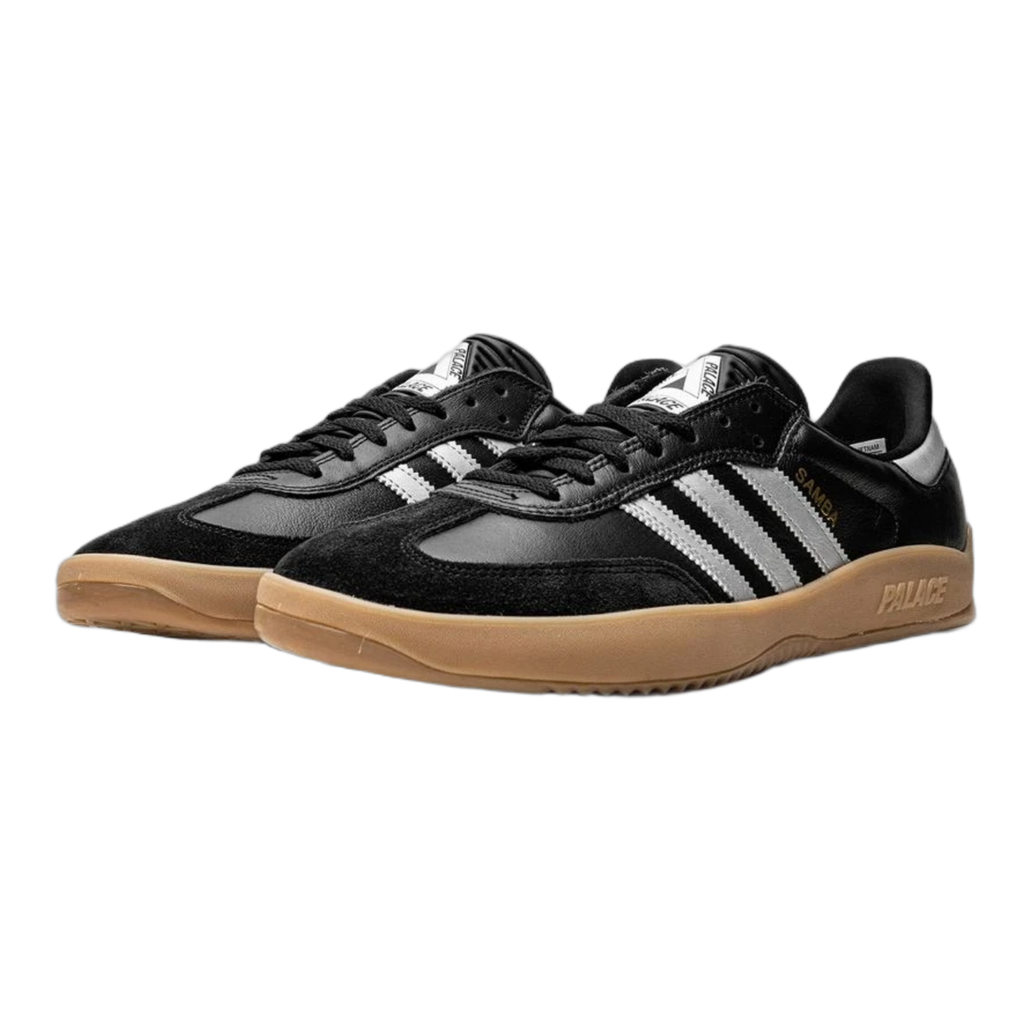 adidas Puig Samba Palace Black Silver Side HQ6099