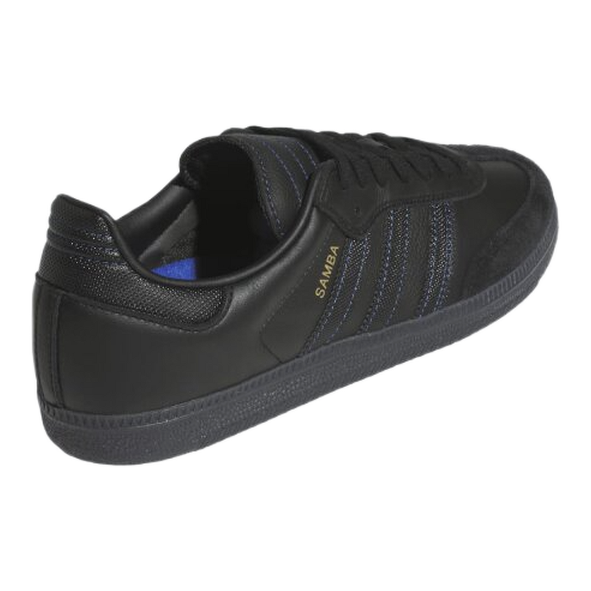 adidas Samba ADV Black Royal Blue Back JR2059