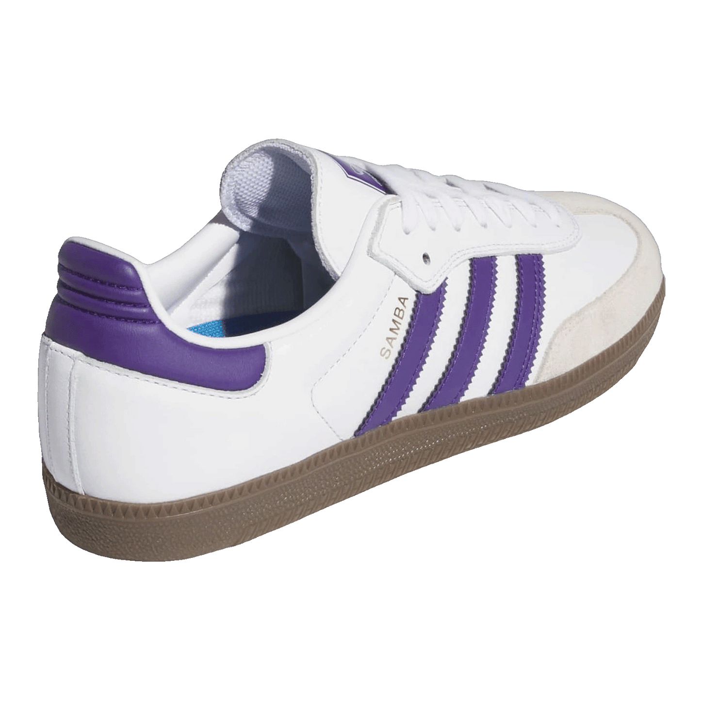 adidas Samba ADV Cloud White Collegiate Purple Back IE6613