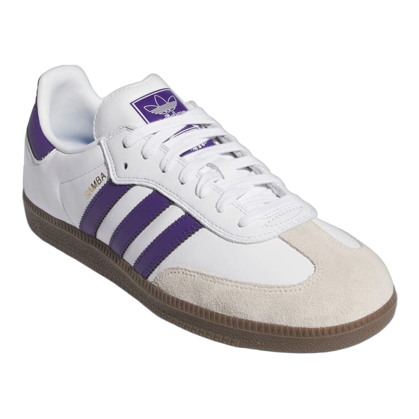 adidas Samba ADV Cloud White Collegiate Purple Side IE6613