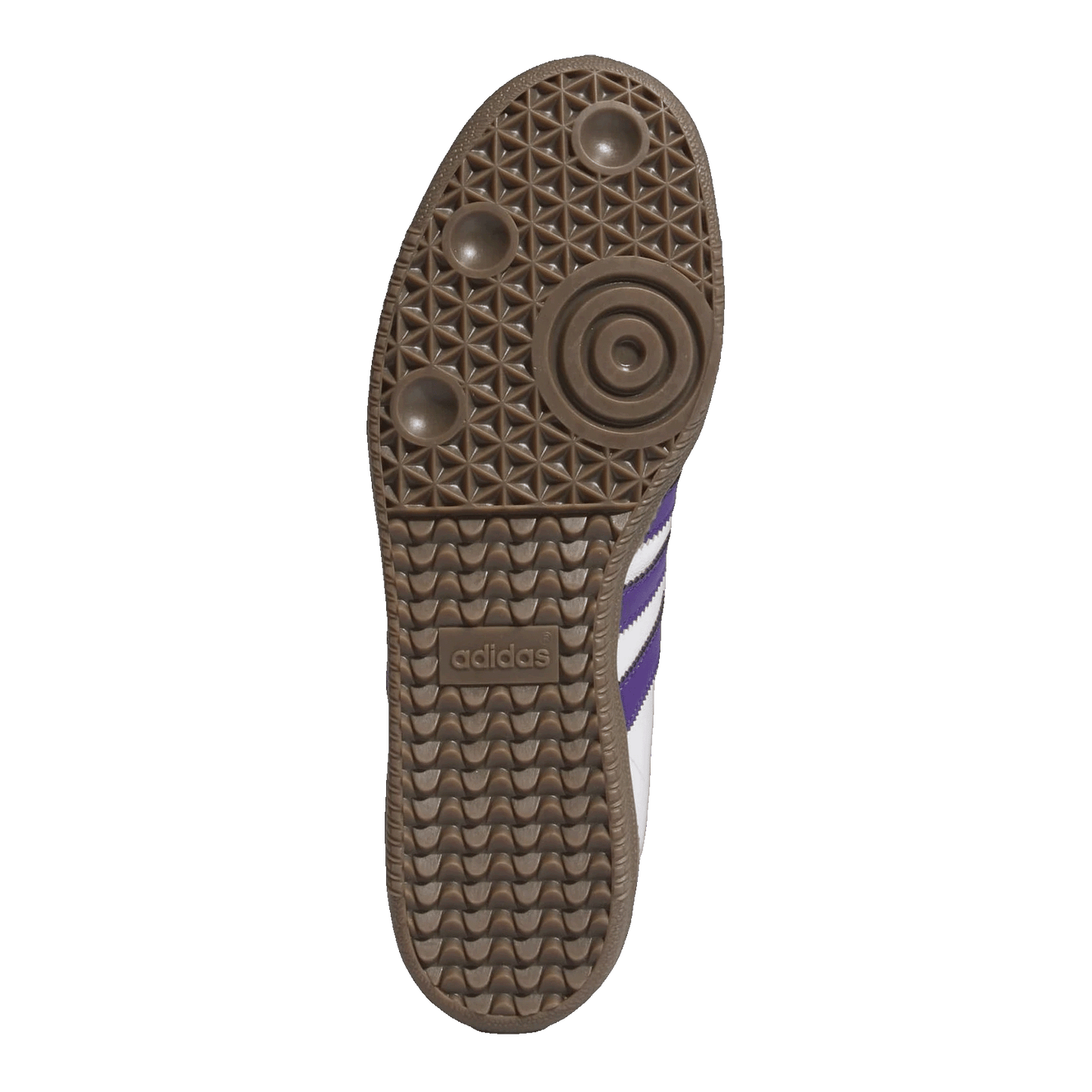 adidas Samba ADV Cloud White Collegiate Purple Sohle IE6613