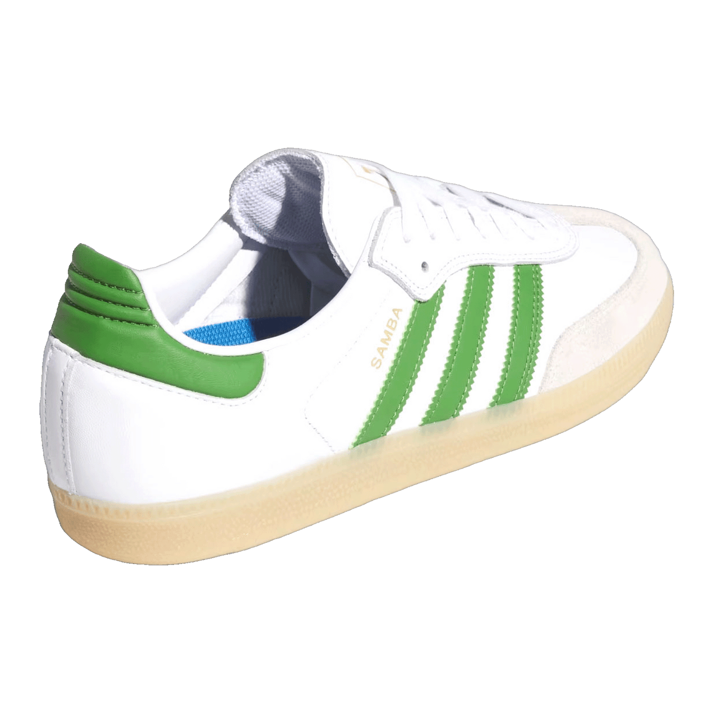 adidas Samba ADV Cloud White Crew Green Gum Back JP8522