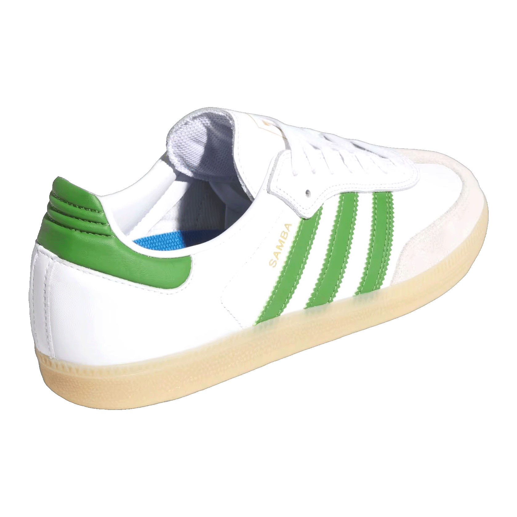 adidas Samba ADV Cloud White Crew Green Gum Back JP8522