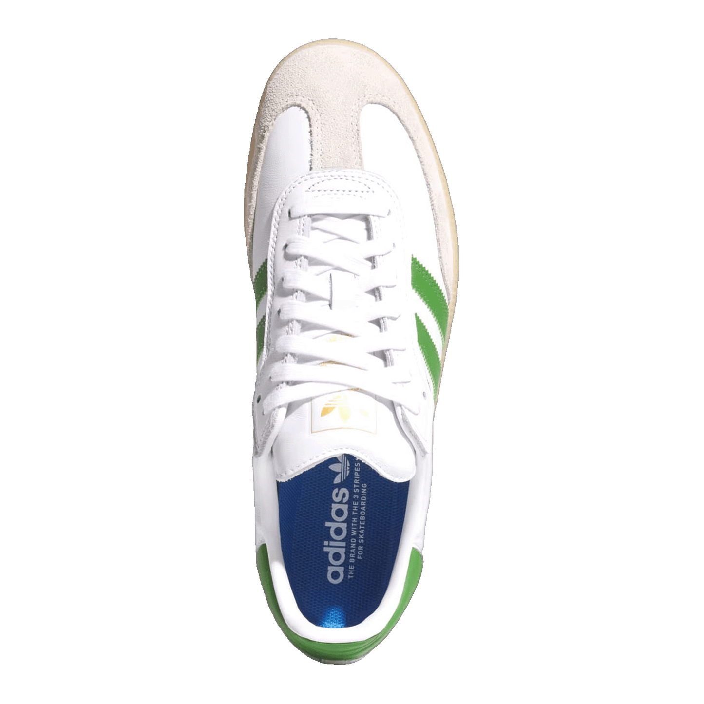 adidas Samba ADV Cloud White Crew Green Gum Oben JP8522