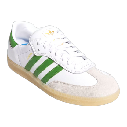 adidas Samba ADV Cloud White Crew Green Gum Side JP8522
