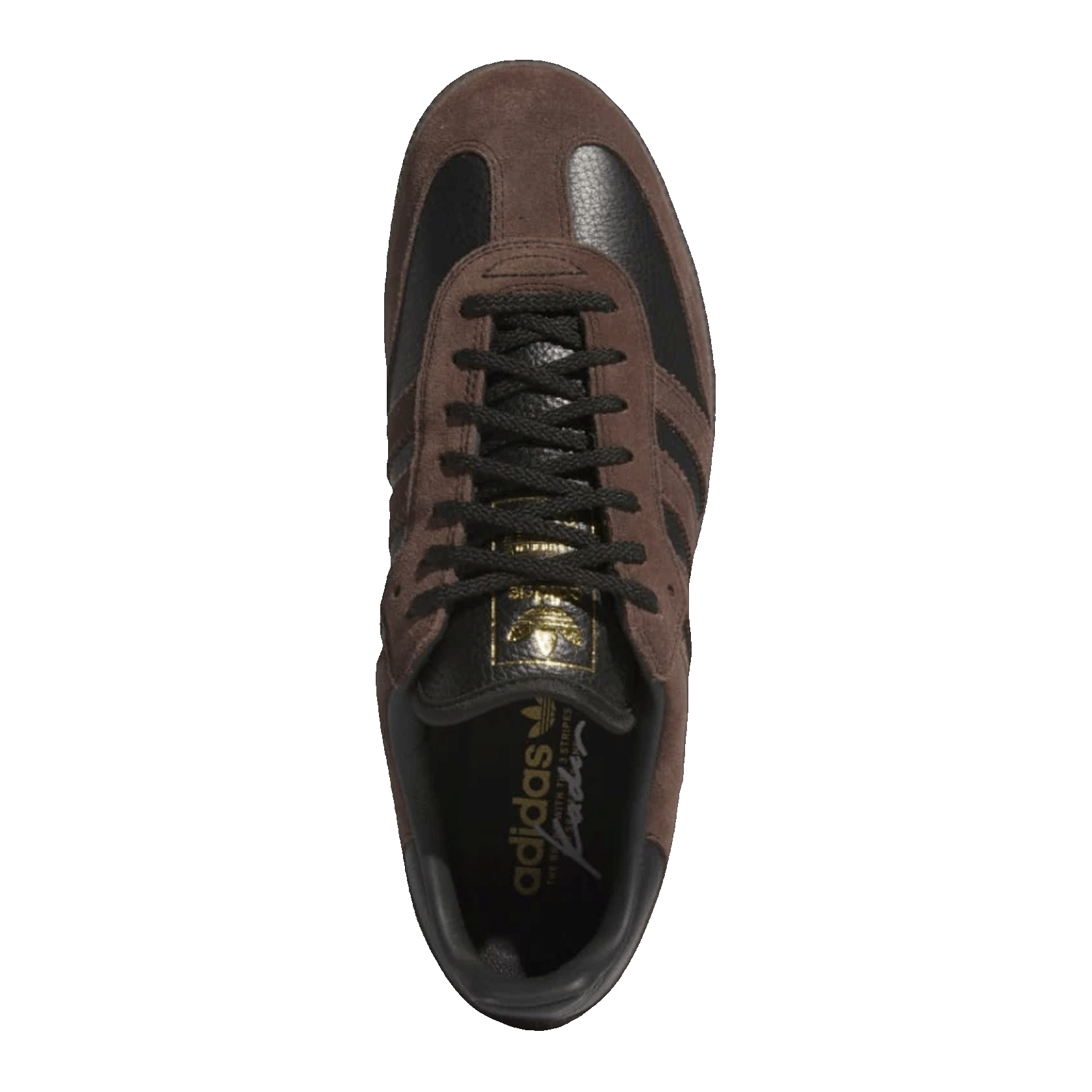 adidas Samba ADV Kader Sylla Brown Gum Oben IF9235