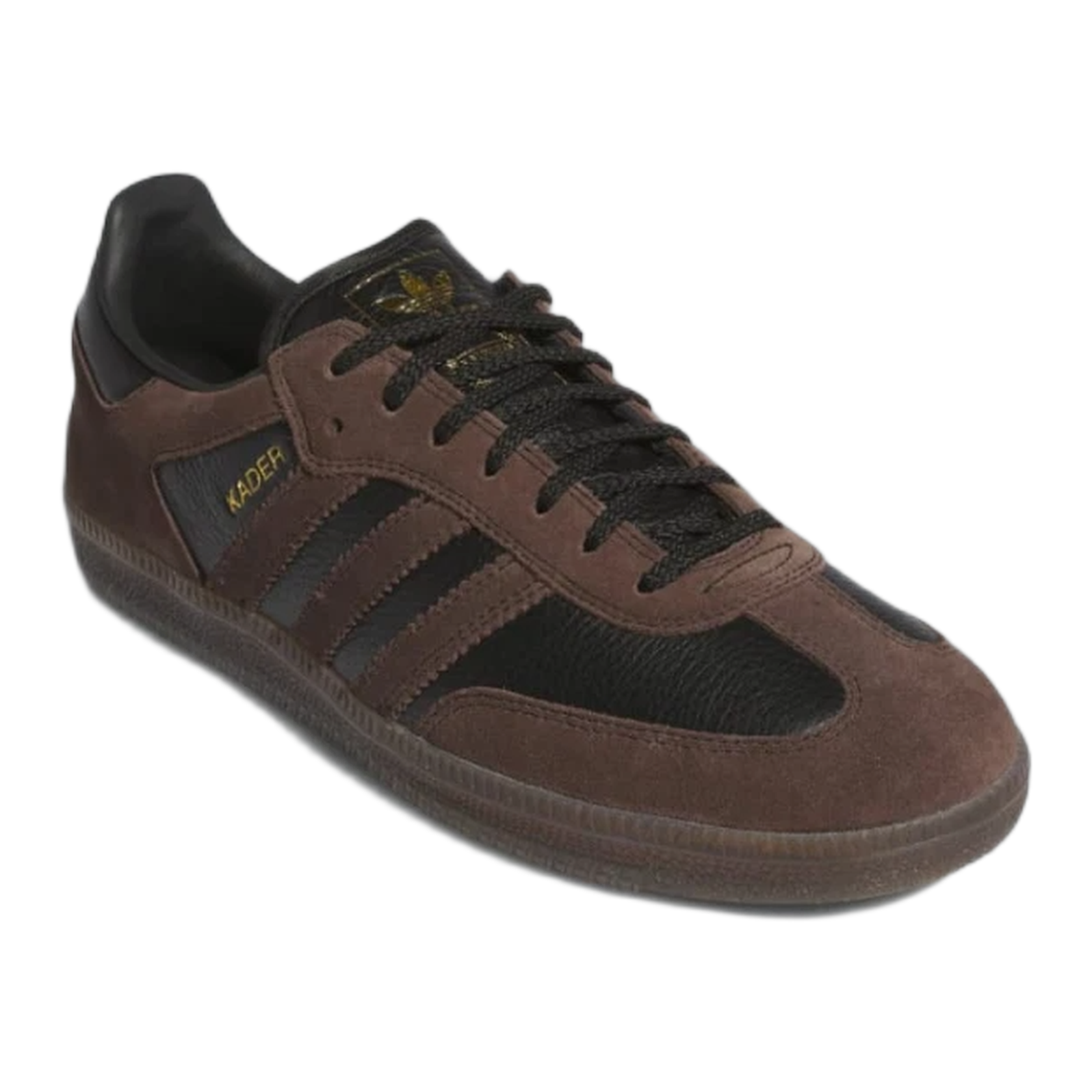 adidas Samba ADV Kader Sylla Brown Gum Side IF9235