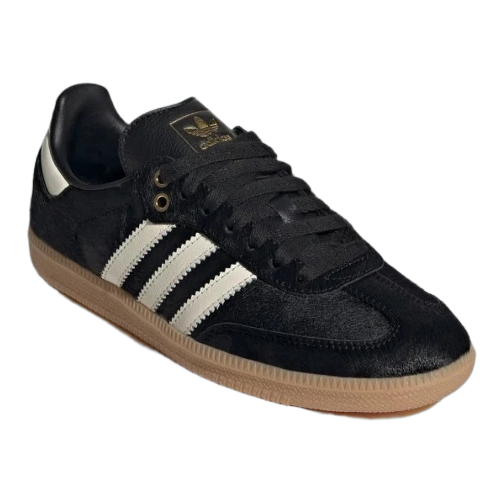adidas Samba Black Pony Hair (W) Side JQ3694