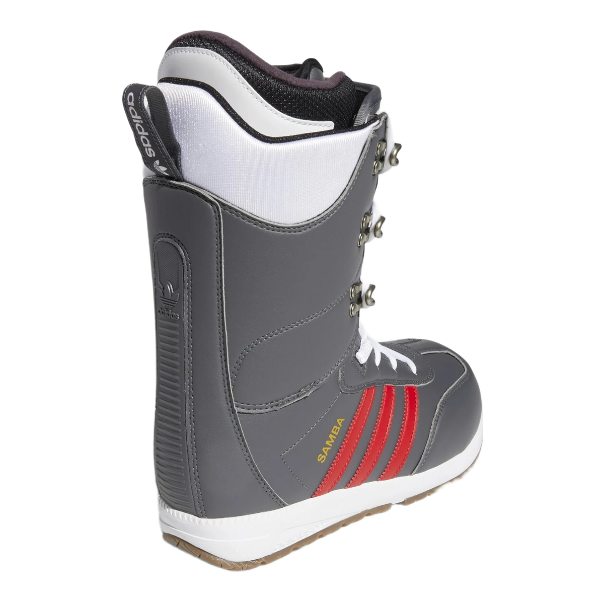 adidas Samba Boot ADV Grey Scarlet Back EG9387