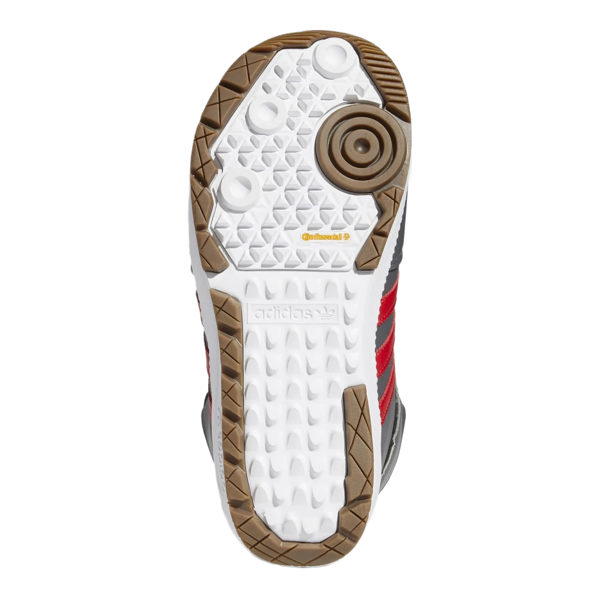 adidas Samba Boot ADV Grey Scarlet Sohle EG9387