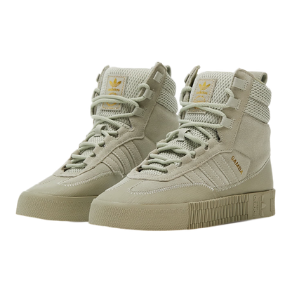 adidas Samba Boot Halo Green (W) Side GZ8108