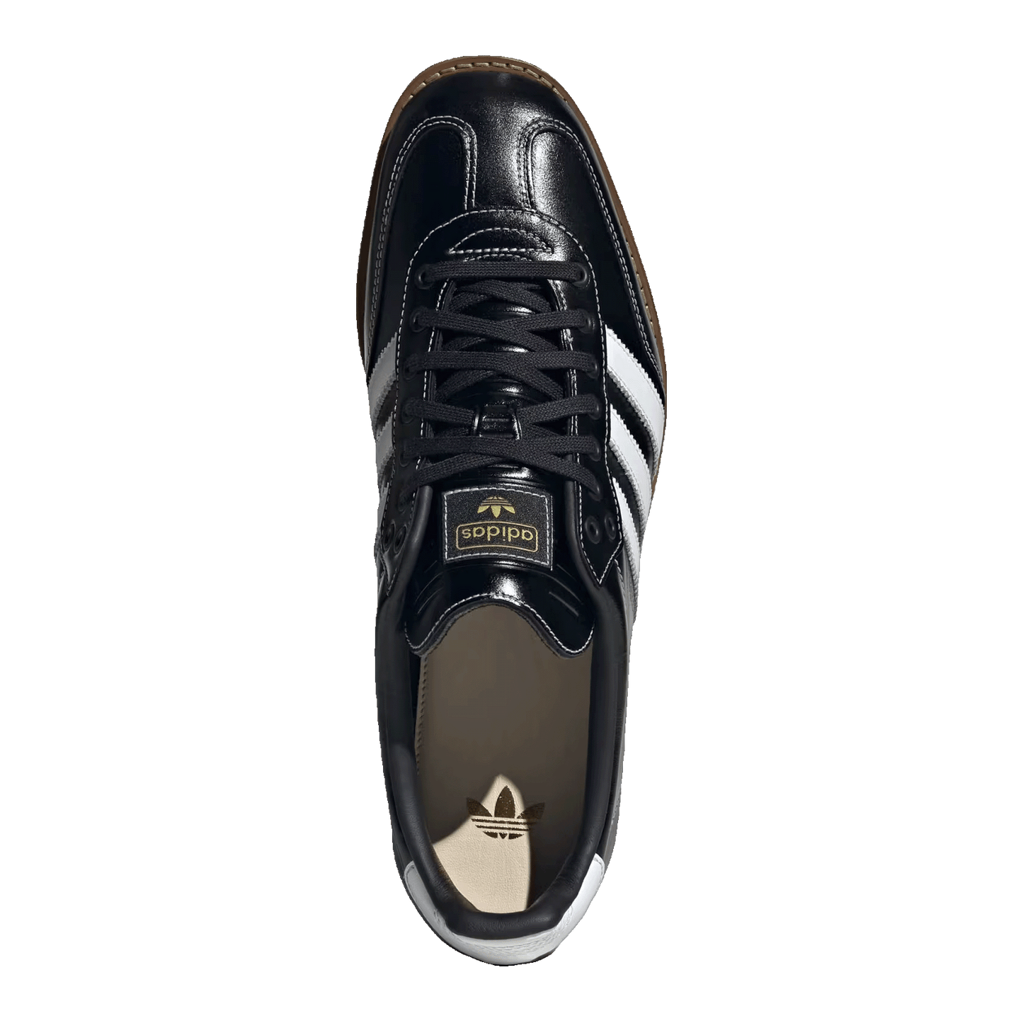 adidas Samba Bowling Shoe Black White Oben KI9995