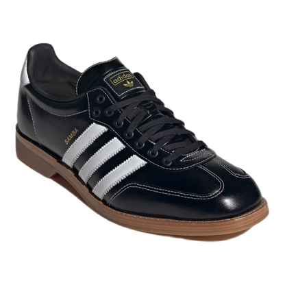 adidas Samba Bowling Shoe Black White Side KI9995