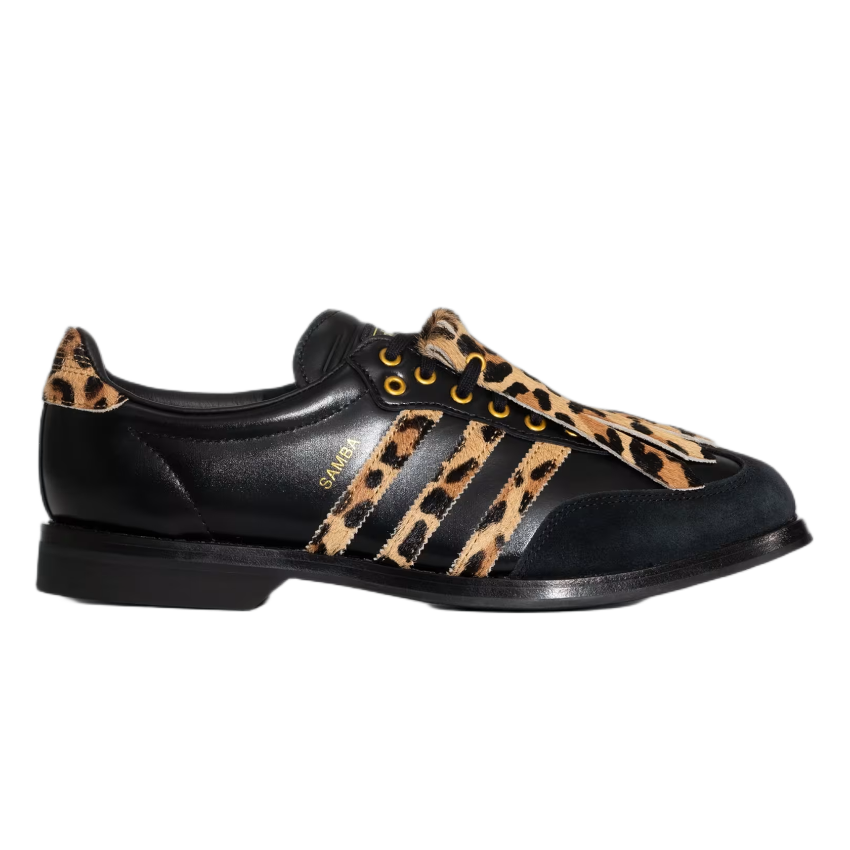 adidas Samba Bowling Shoe Leopard Black KK2824