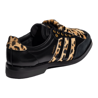 adidas Samba Bowling Shoe Leopard Black Back KK2824