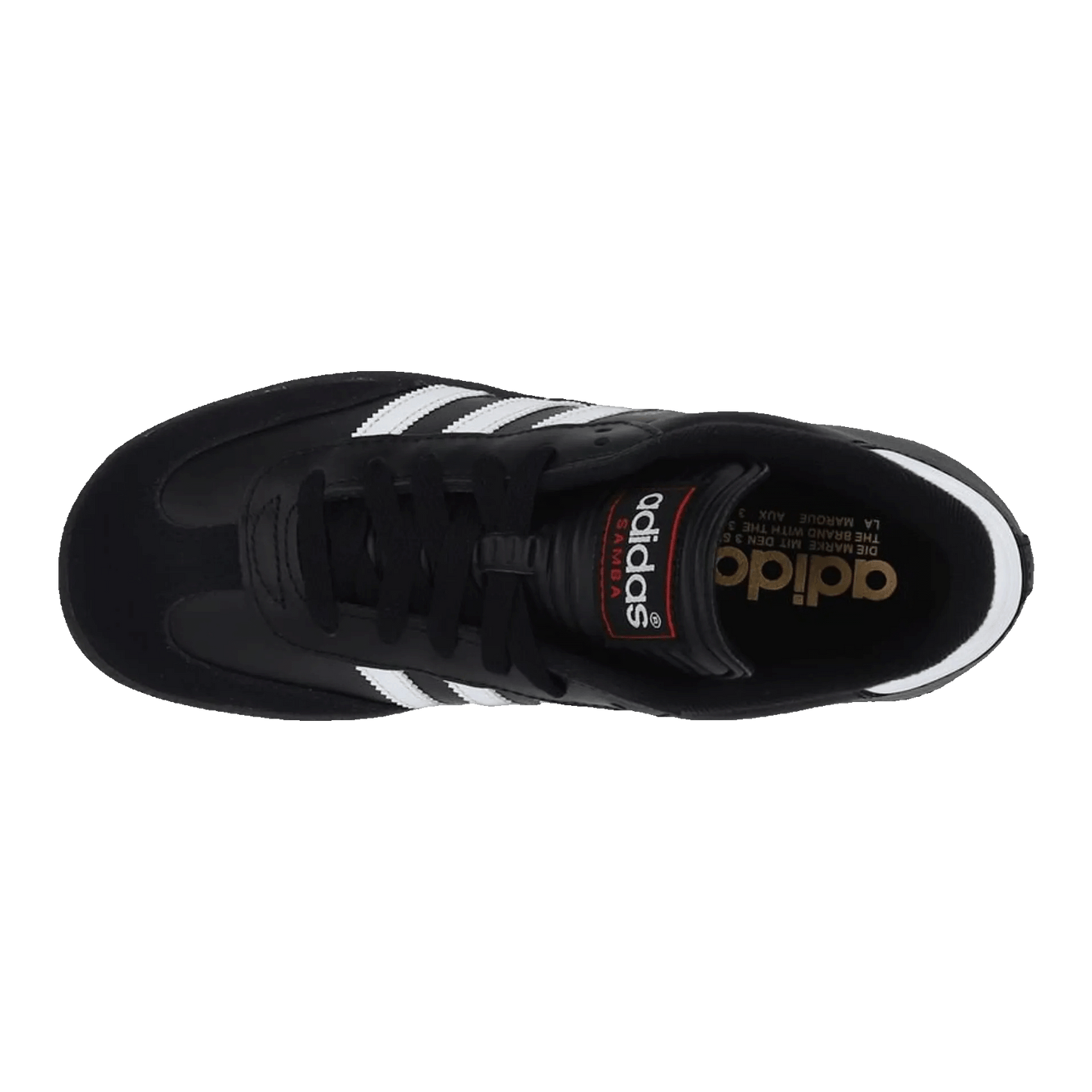 adidas Samba Classic Black White Dark Gum (GS) Oben '036516