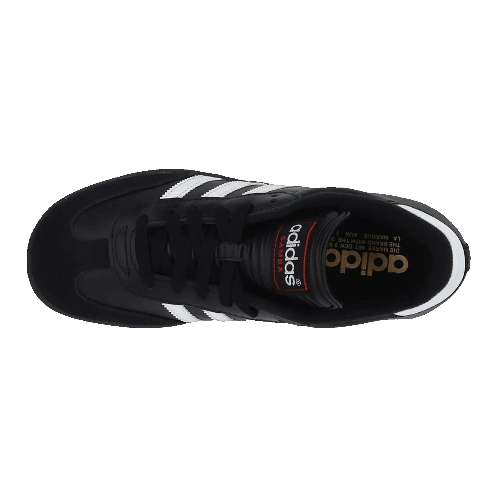 adidas Samba Classic Black White Dark Gum (GS) Oben '036516
