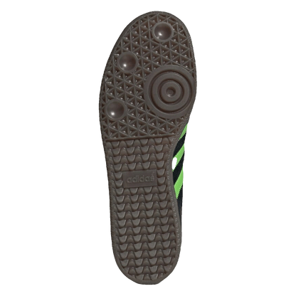 adidas Samba Deco SPZL Black Lucid Lime Sohle