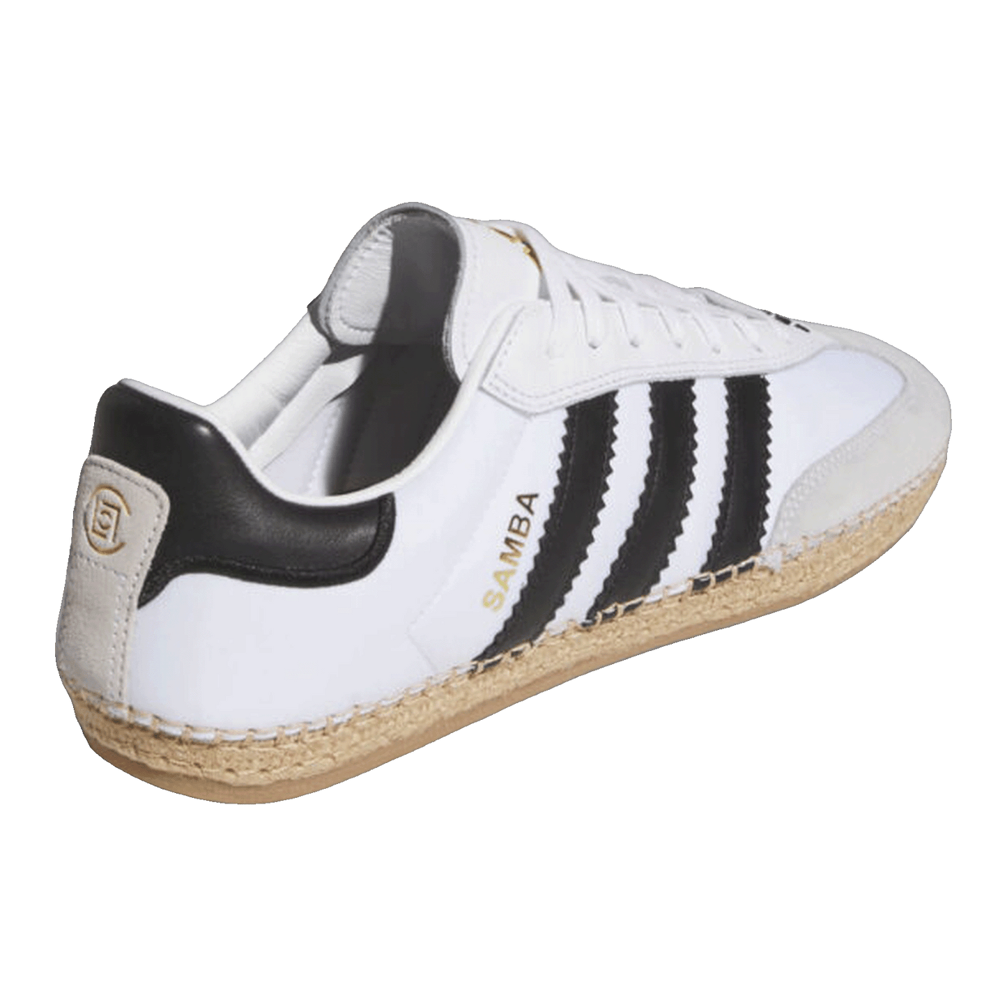 adidas Samba Espadrille CLOT By Edison Chen White Black Back KJ0274