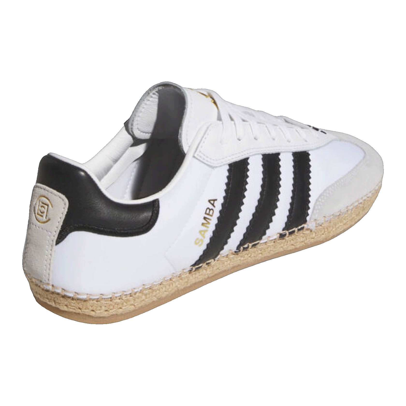 adidas Samba Espadrille CLOT By Edison Chen White Black Back KJ0274