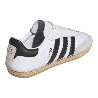 adidas Samba Espadrille CLOT By Edison Chen White Black Back KJ0274